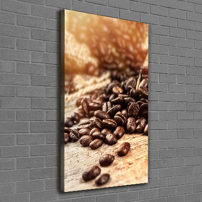 Large canvas wall art Coffee beans