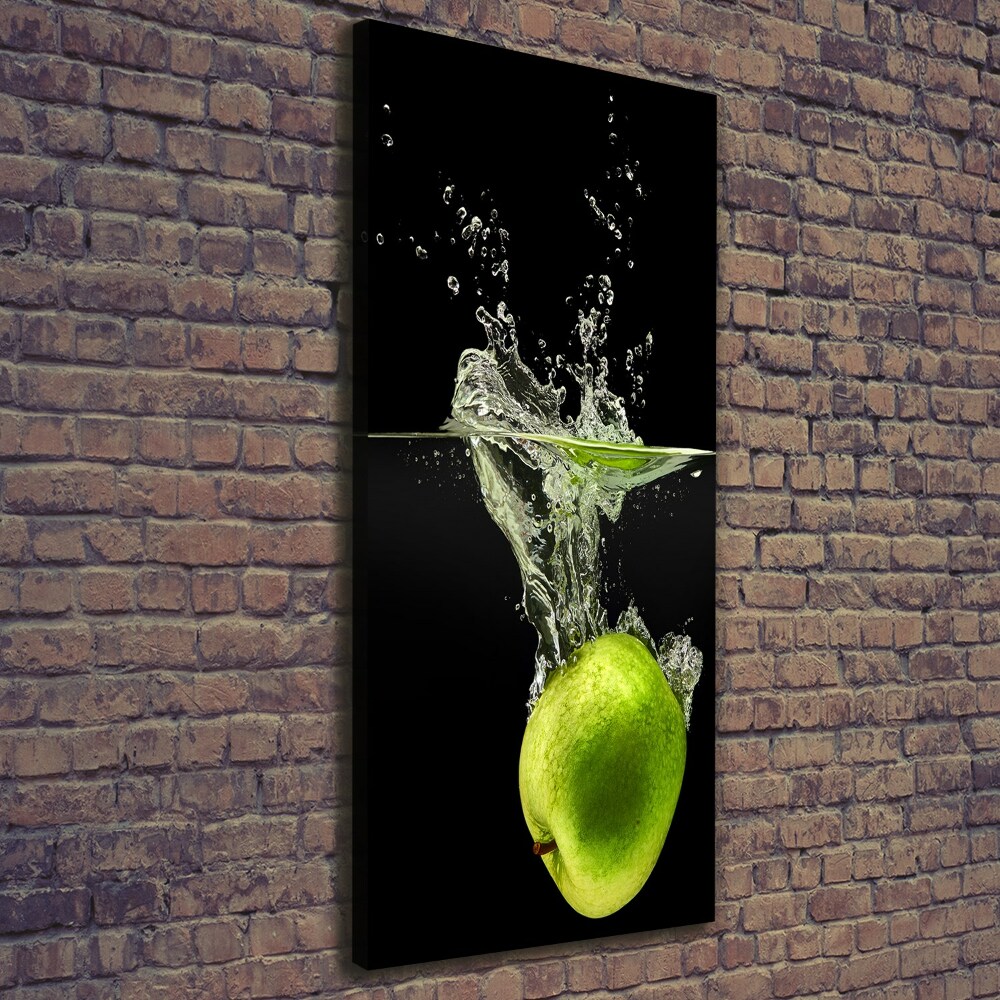 Canvas wall art Green apples