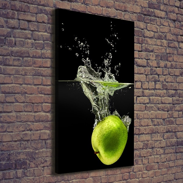 Canvas wall art Green apples