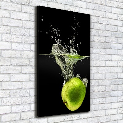 Canvas wall art Green apples