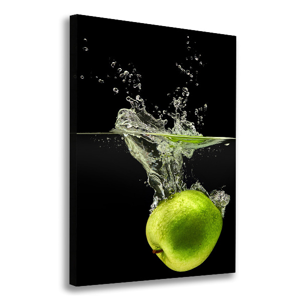 Canvas wall art Green apples