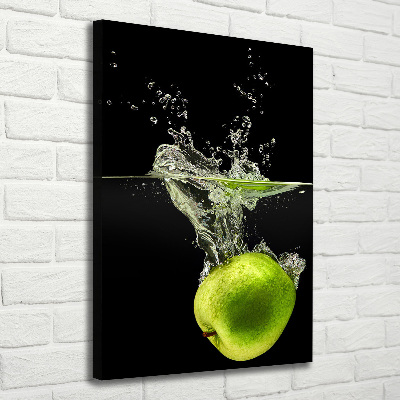 Canvas wall art Green apples