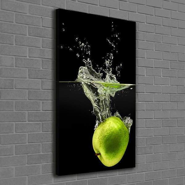 Canvas wall art Green apples