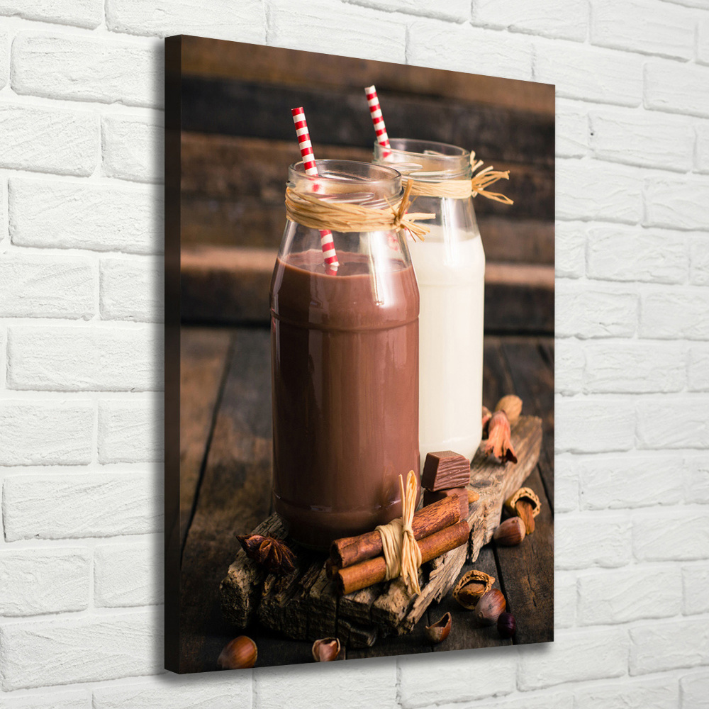 Canvas wall art Milk cocktails