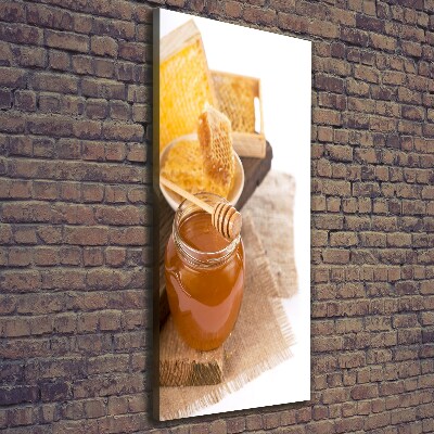 Canvas wall art Honeycombs