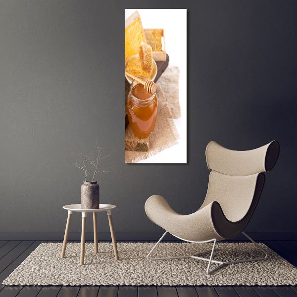 Canvas wall art Honeycombs