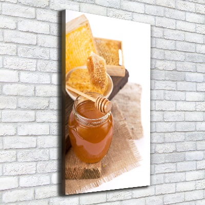 Canvas wall art Honeycombs