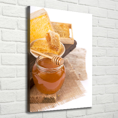 Canvas wall art Honeycombs