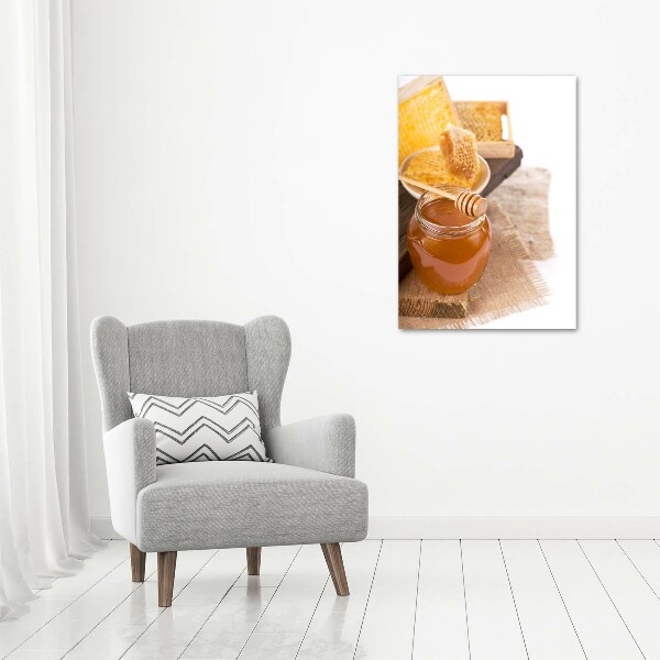 Canvas wall art Honeycombs