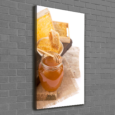 Canvas wall art Honeycombs