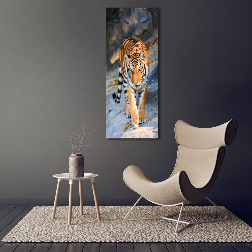 Wall art canvas large Tiger