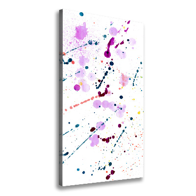 Canvas wall art Colorful spots