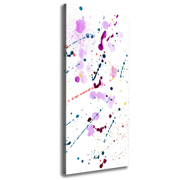 Canvas wall art Colorful spots