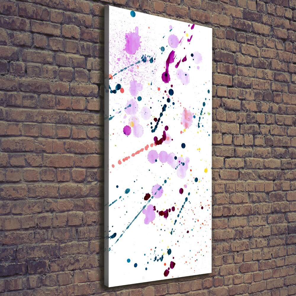 Canvas wall art Colorful spots