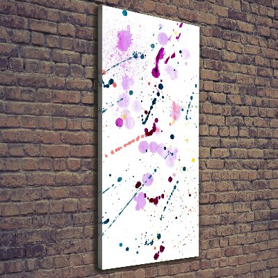 Canvas wall art Colorful spots