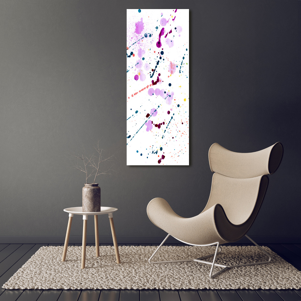 Canvas wall art Colorful spots