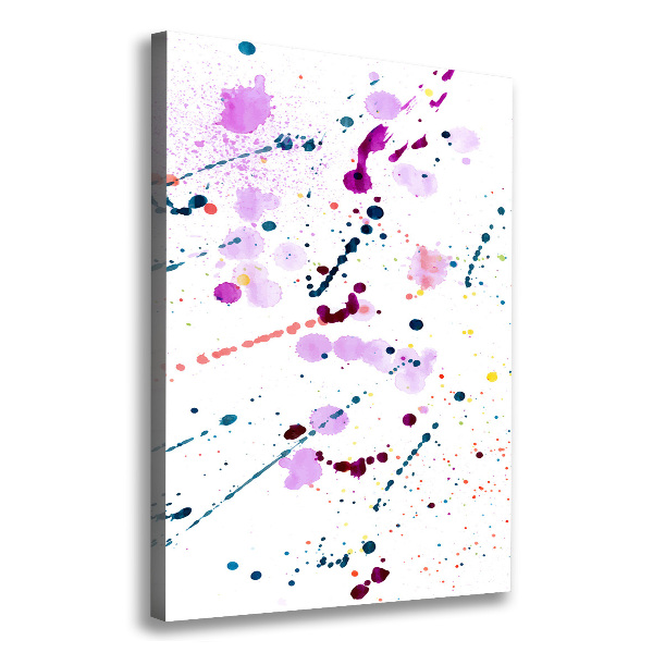 Canvas wall art Colorful spots