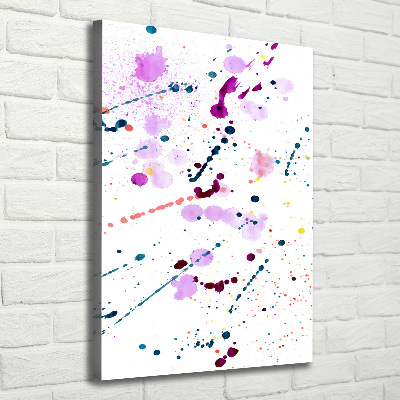 Canvas wall art Colorful spots