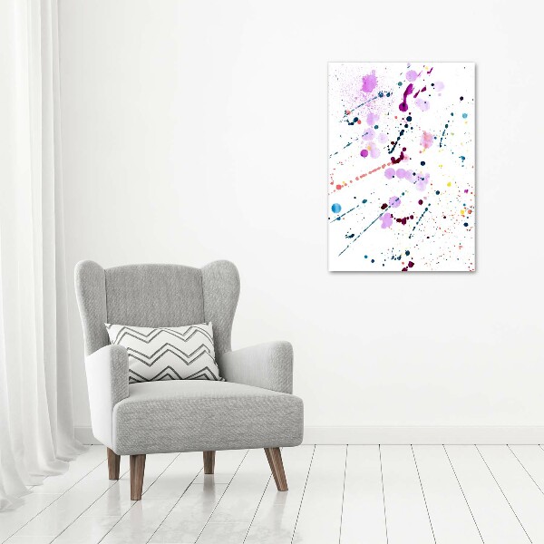 Canvas wall art Colorful spots