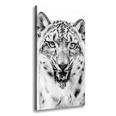 Canvas wall art Snow panther