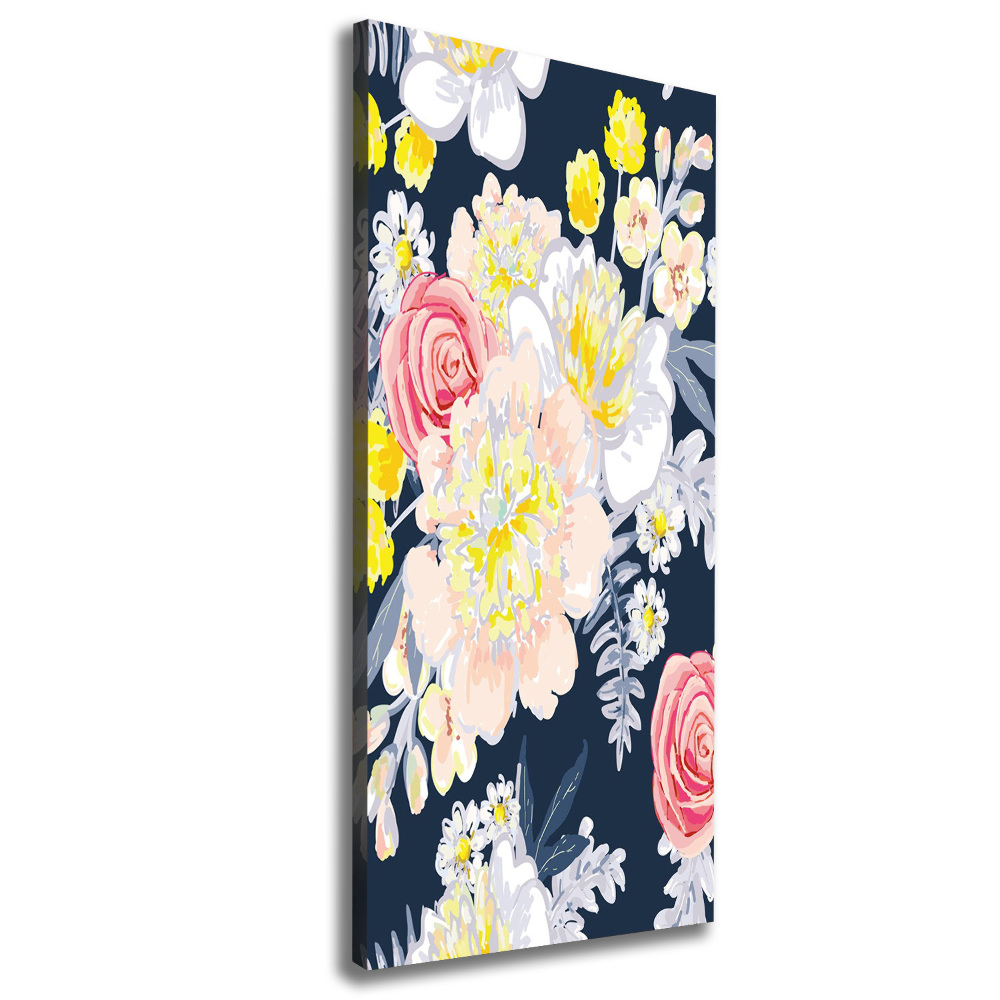 Canvas wall art Bouquet of flowers