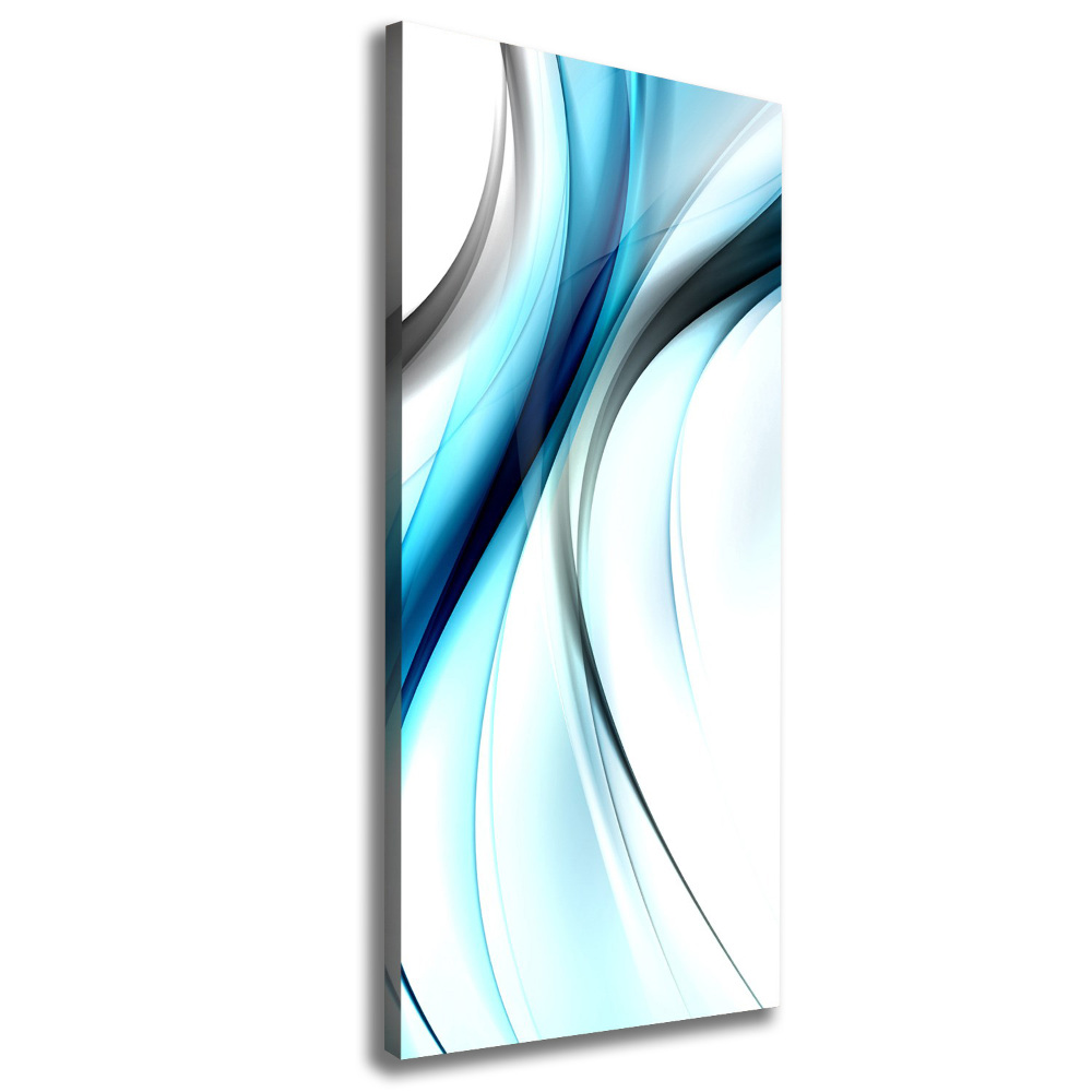 Canvas wall art Wave abstraction