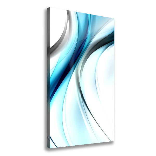 Canvas wall art Wave abstraction