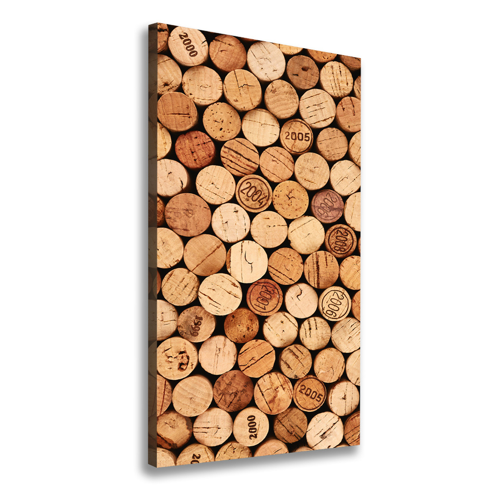 Canvas wall art Wine traffic jams