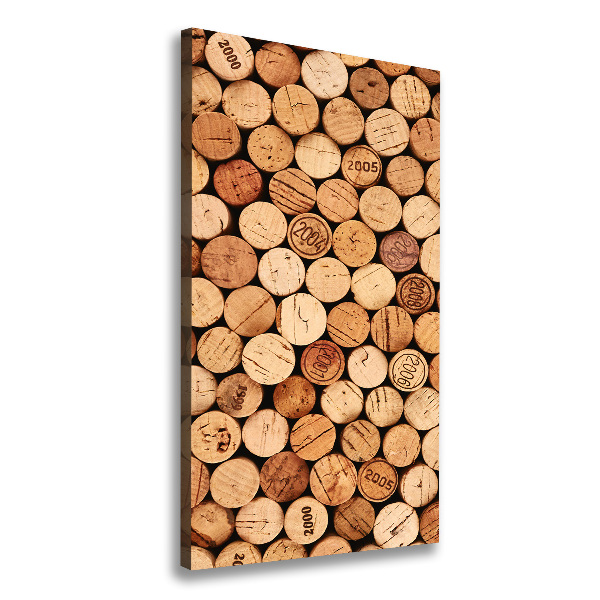 Canvas wall art Wine traffic jams