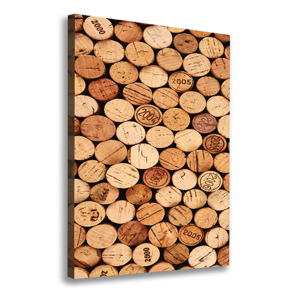 Canvas wall art Wine traffic jams