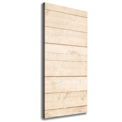 Canvas print Wooden background