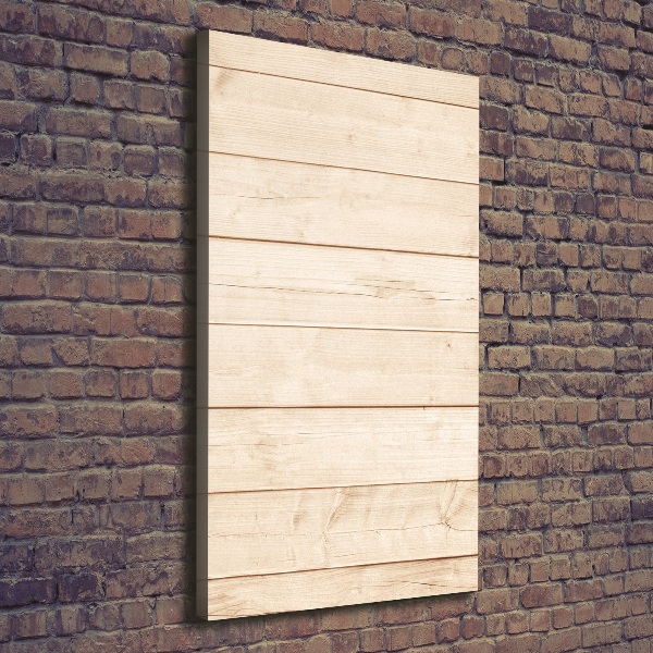 Canvas print Wooden background