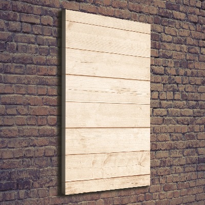 Canvas print Wooden background