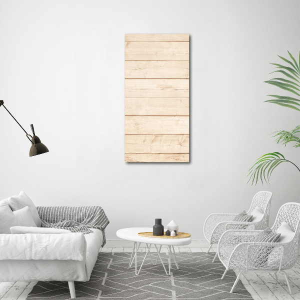 Canvas print Wooden background