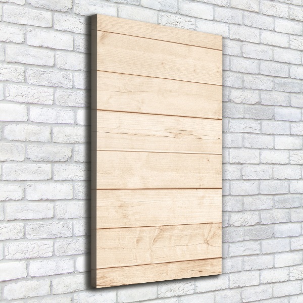 Canvas print Wooden background