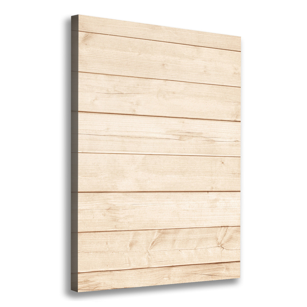 Canvas print Wooden background