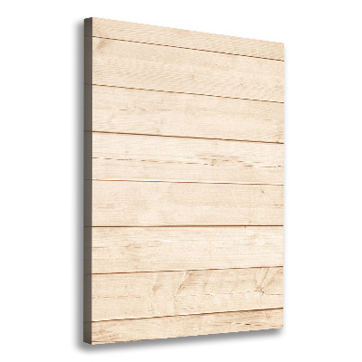 Canvas print Wooden background