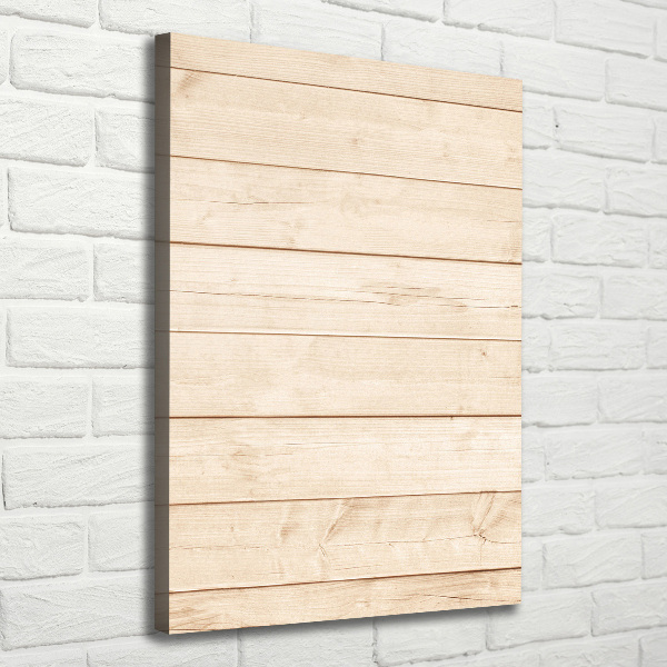 Canvas print Wooden background