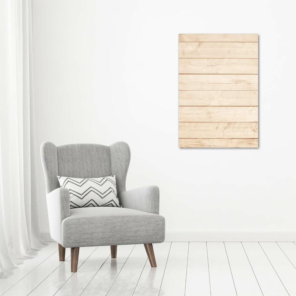 Canvas print Wooden background