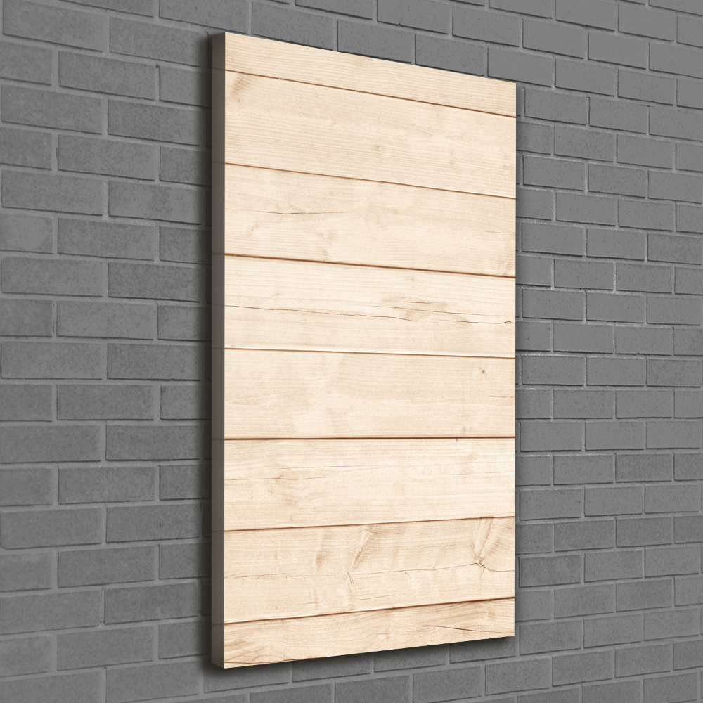 Canvas print Wooden background