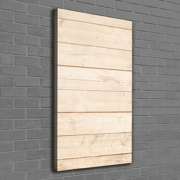 Canvas print Wooden background