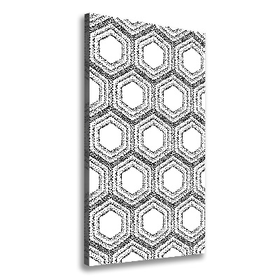 Canvas print Geometric background