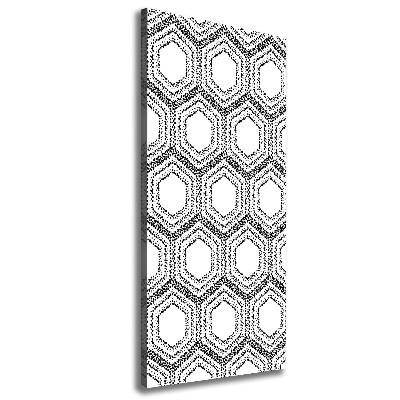 Canvas print Geometric background