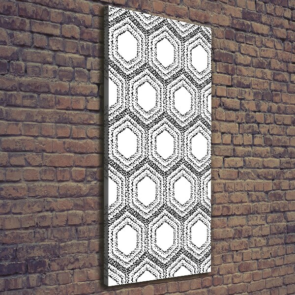 Canvas print Geometric background