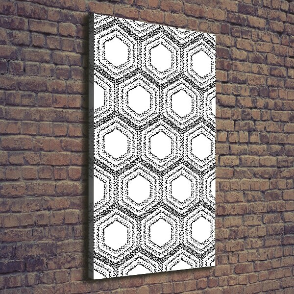 Canvas print Geometric background