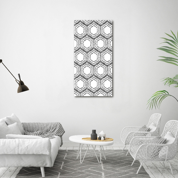 Canvas print Geometric background