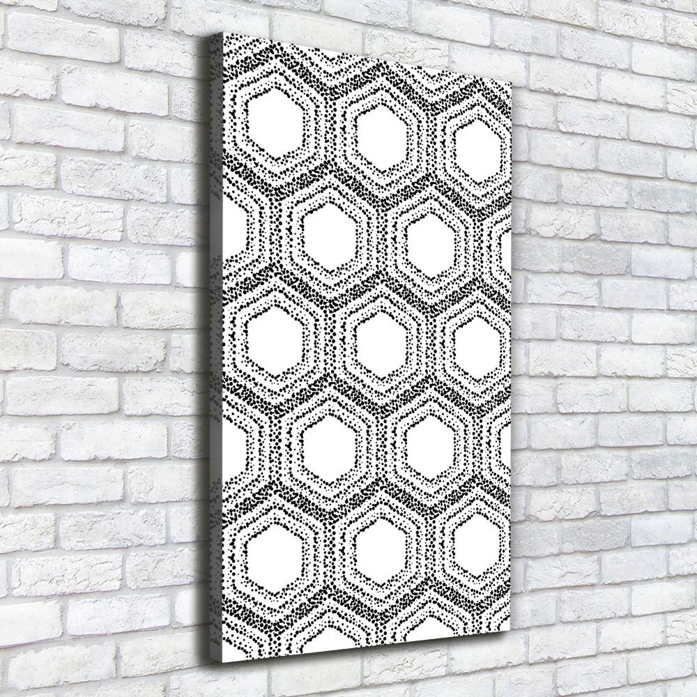 Canvas print Geometric background