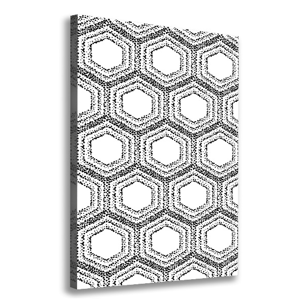 Canvas print Geometric background