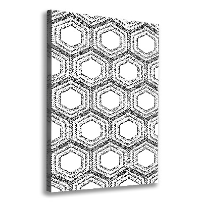 Canvas print Geometric background