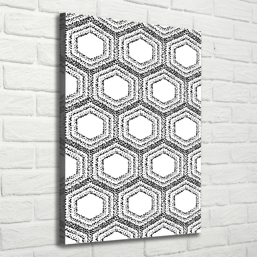 Canvas print Geometric background